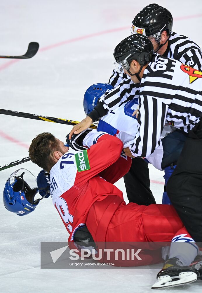 Latvia Ice Hockey Worlds Slovakia - Czech Republic