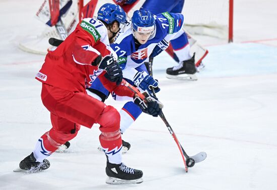 Latvia Ice Hockey Worlds Slovakia - Czech Republic