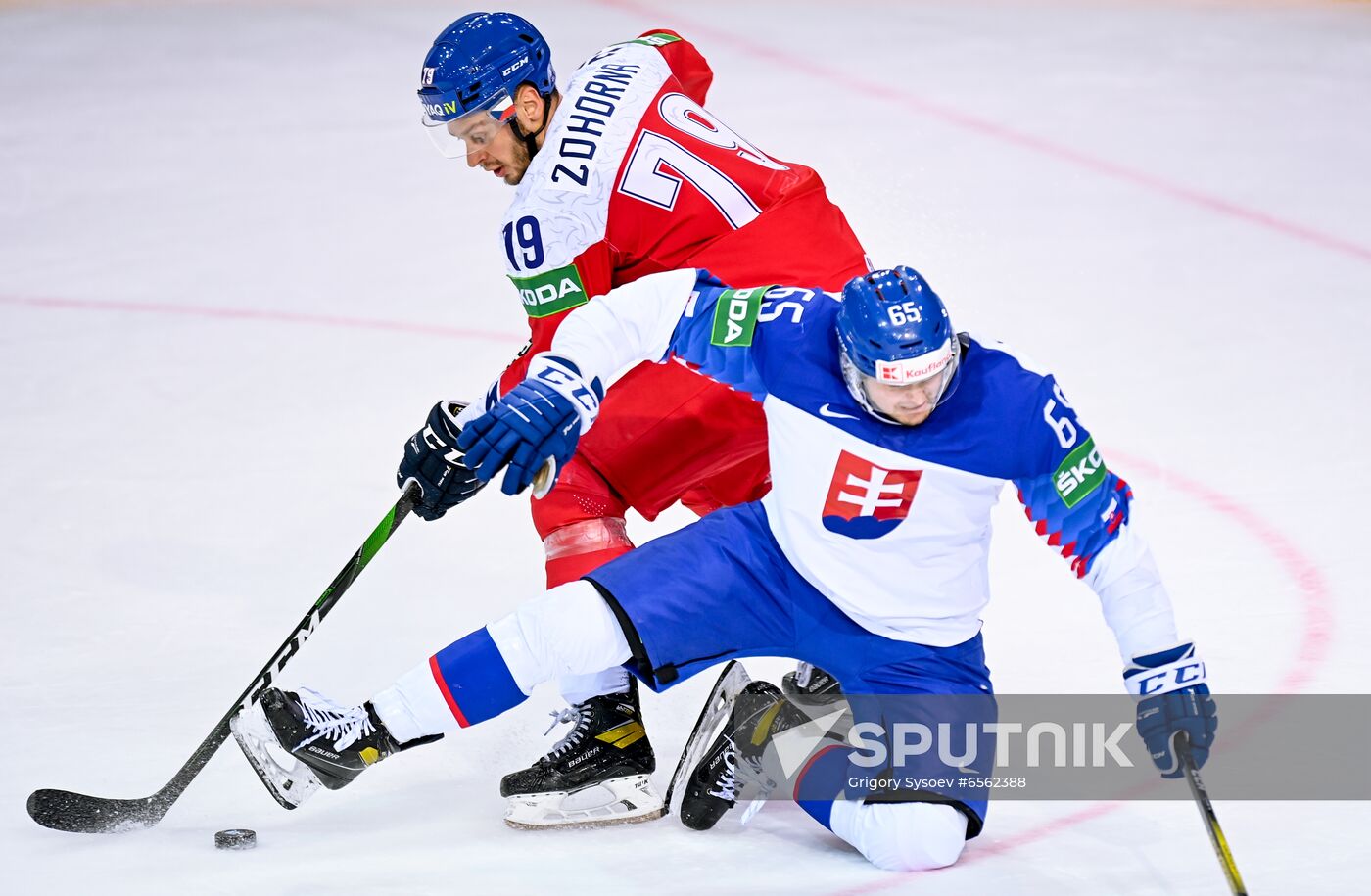 Latvia Ice Hockey Worlds Slovakia - Czech Republic