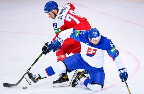 Latvia Ice Hockey Worlds Slovakia - Czech Republic