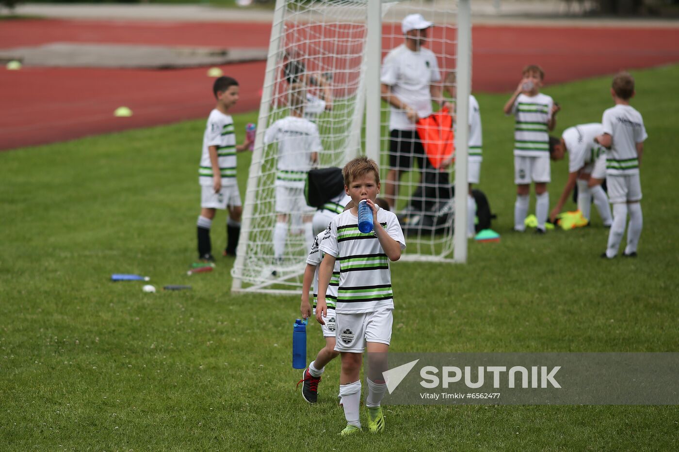 Russia Children Summer Leisure