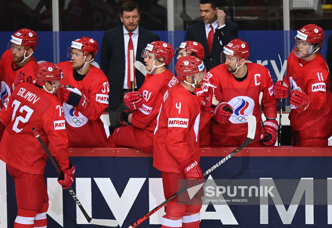 Latvia Ice Hockey Worlds Russia - Belarus