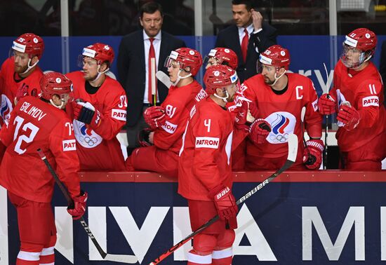 Latvia Ice Hockey Worlds Russia - Belarus