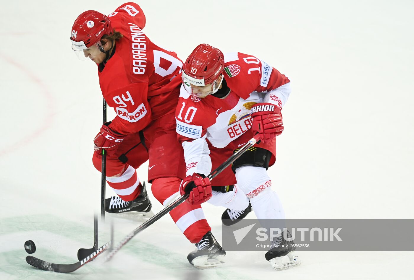 Latvia Ice Hockey Worlds Russia - Belarus