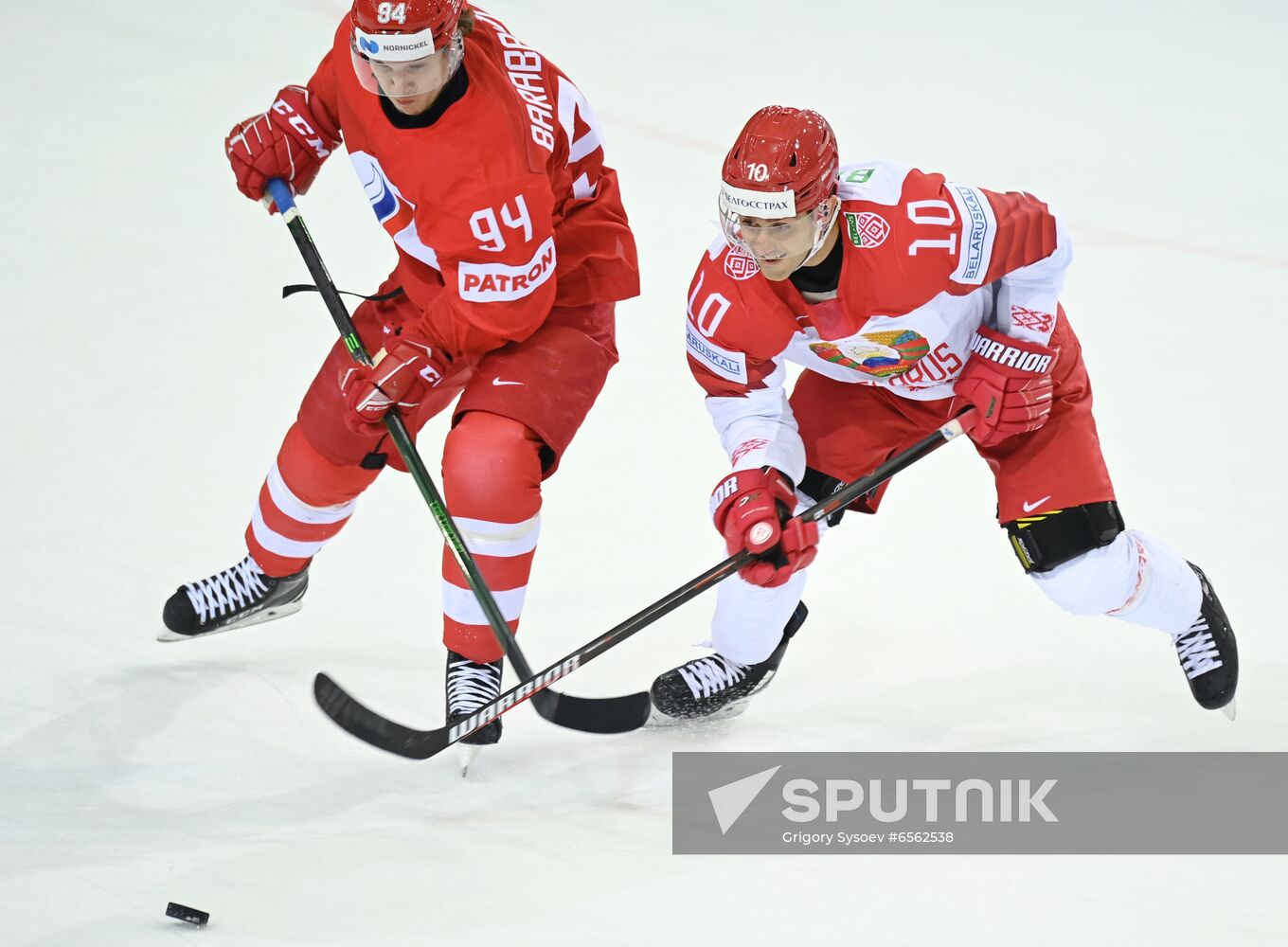 Latvia Ice Hockey Worlds Russia - Belarus