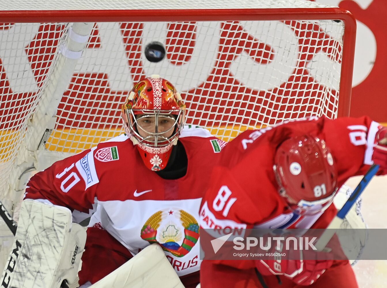 Latvia Ice Hockey Worlds Russia - Belarus