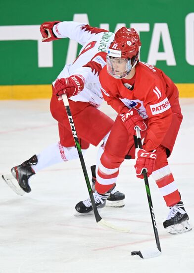 Latvia Ice Hockey Worlds Russia - Belarus
