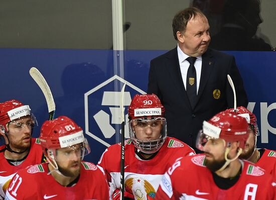 Latvia Ice Hockey Worlds Russia - Belarus