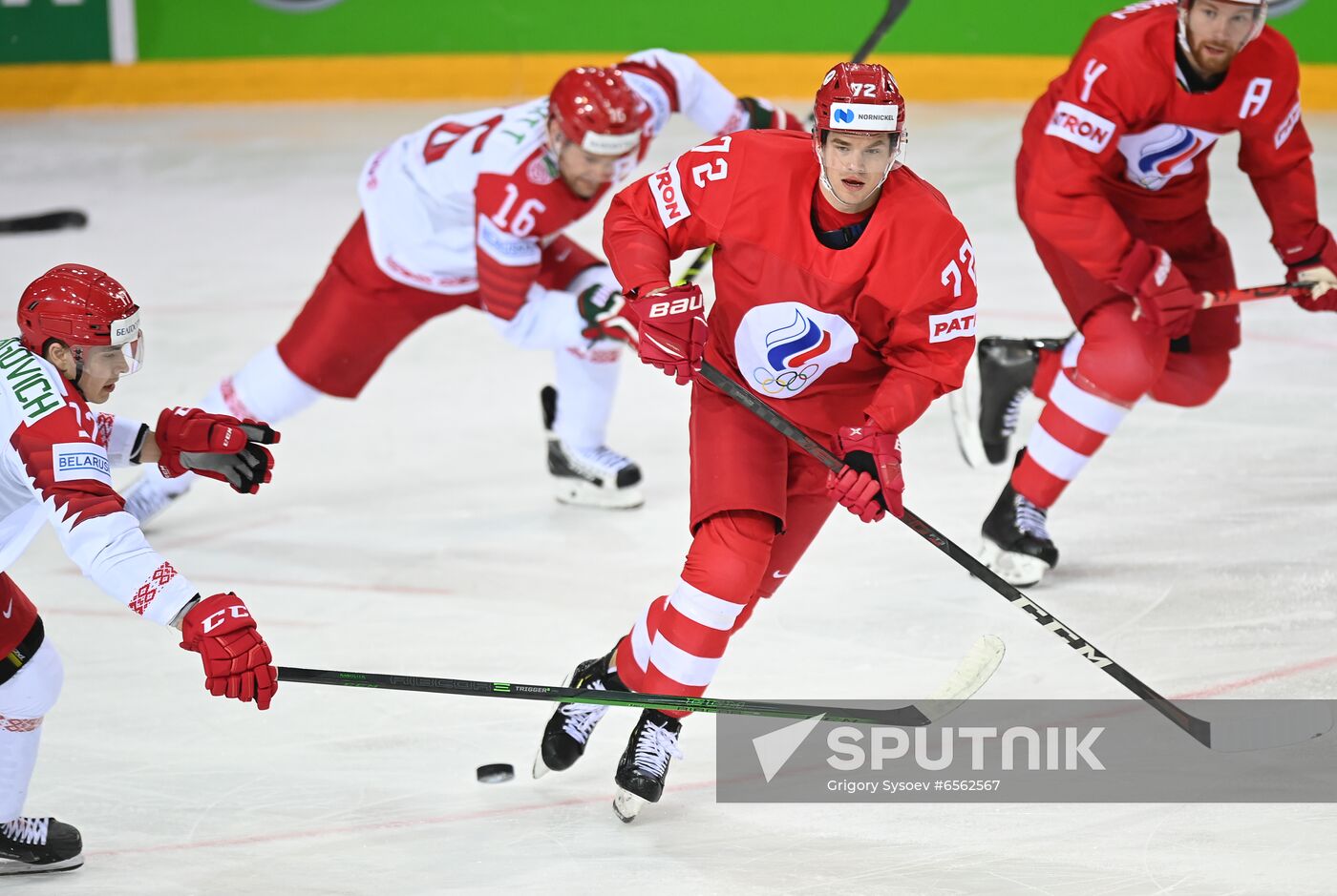 Latvia Ice Hockey Worlds Russia - Belarus