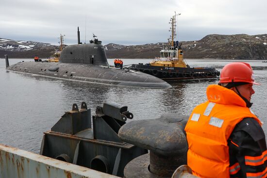 Russia Northern Fleet Day 