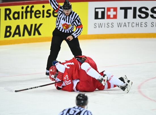 Latvia Ice Hockey Worlds Russia - Belarus