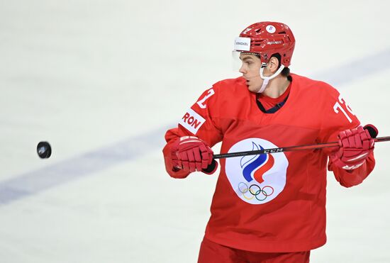 Latvia Ice Hockey Worlds Russia - Belarus