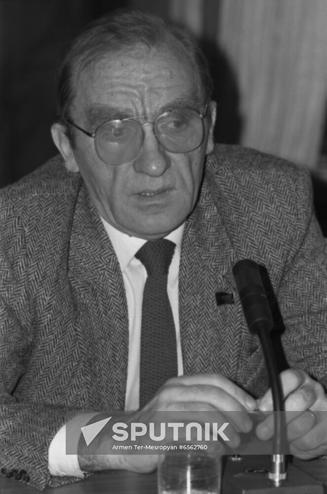 Deputy Foreign Minister of Latvian SSR Nikolajs Neilands