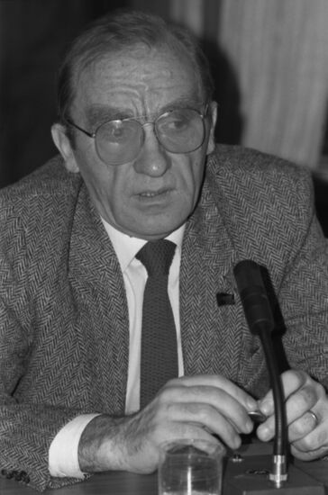 Deputy Foreign Minister of Latvian SSR Nikolajs Neilands