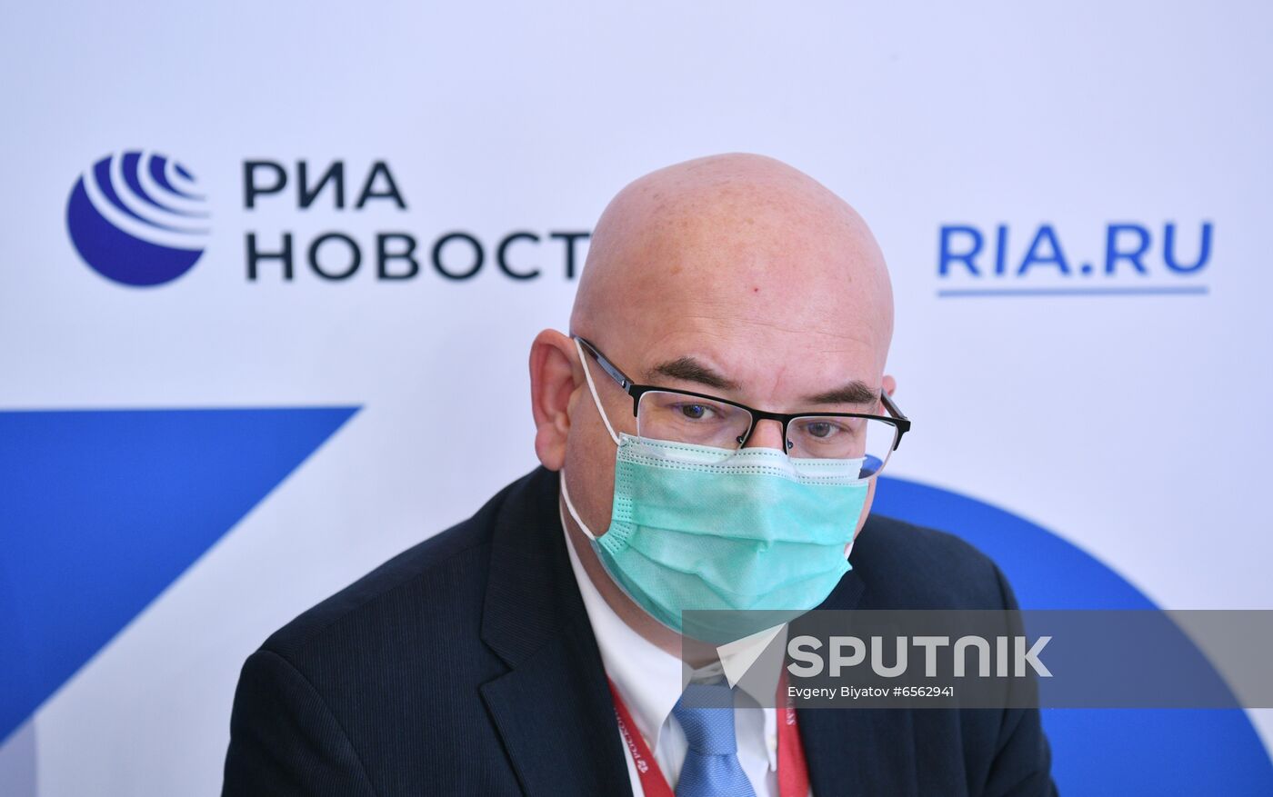 Russia SPIEF Rossiya Segodnya Exhibition Stall