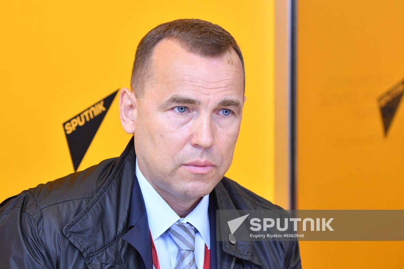 Russia SPIEF Rossiya Segodnya Exhibition Stall