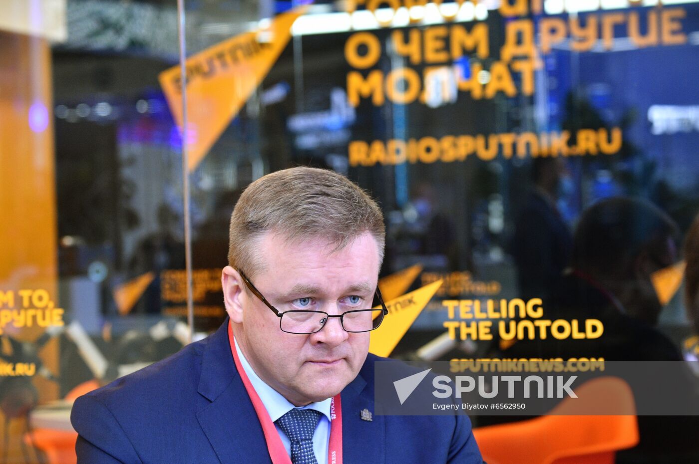 Russia SPIEF Rossiya Segodnya Exhibition Stall