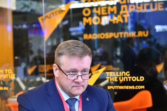 Russia SPIEF Rossiya Segodnya Exhibition Stall