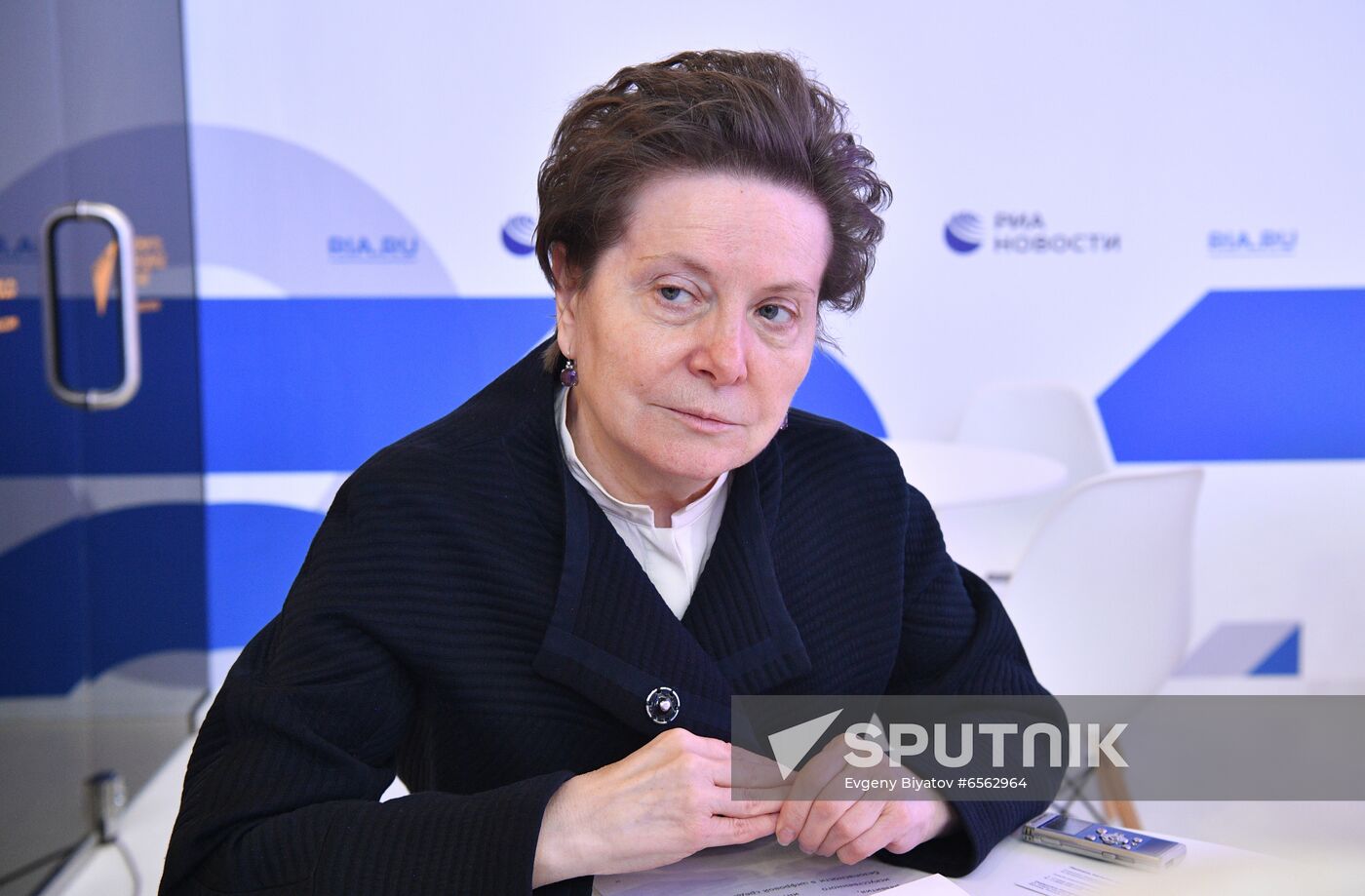 Russia SPIEF Rossiya Segodnya Exhibition Stall