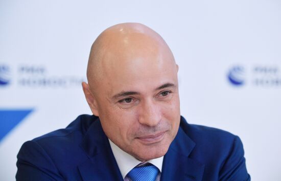 Russia SPIEF Rossiya Segodnya Exhibition Stall