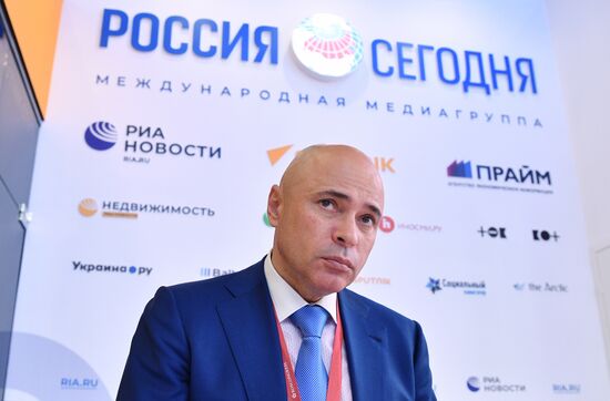 Russia SPIEF Rossiya Segodnya Exhibition Stall