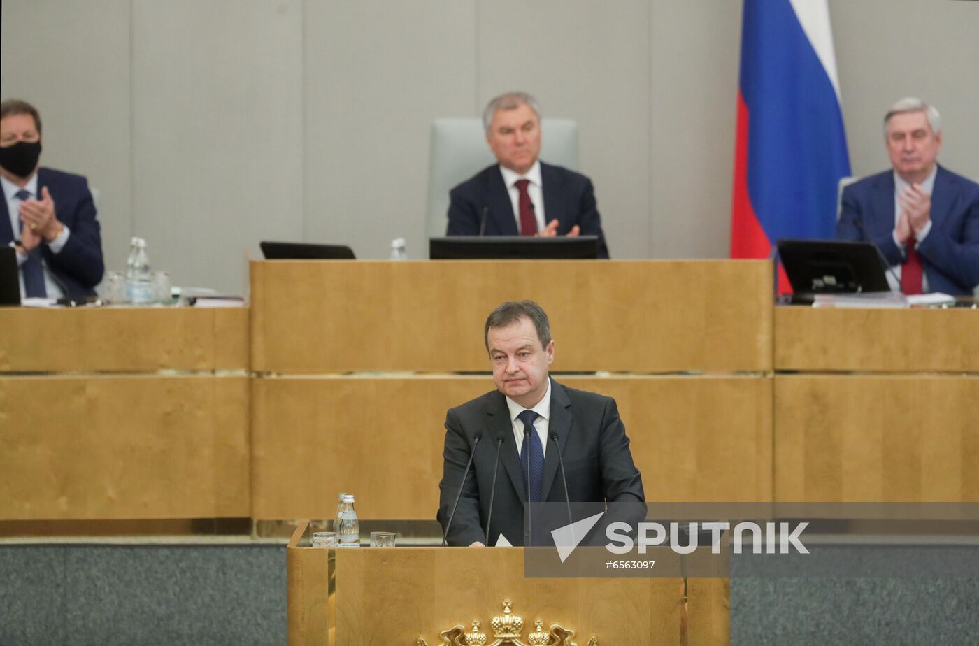 Russia Serbia Parliament