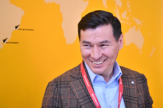 Russia SPIEF Rossiya Segodnya Exhibition Stall