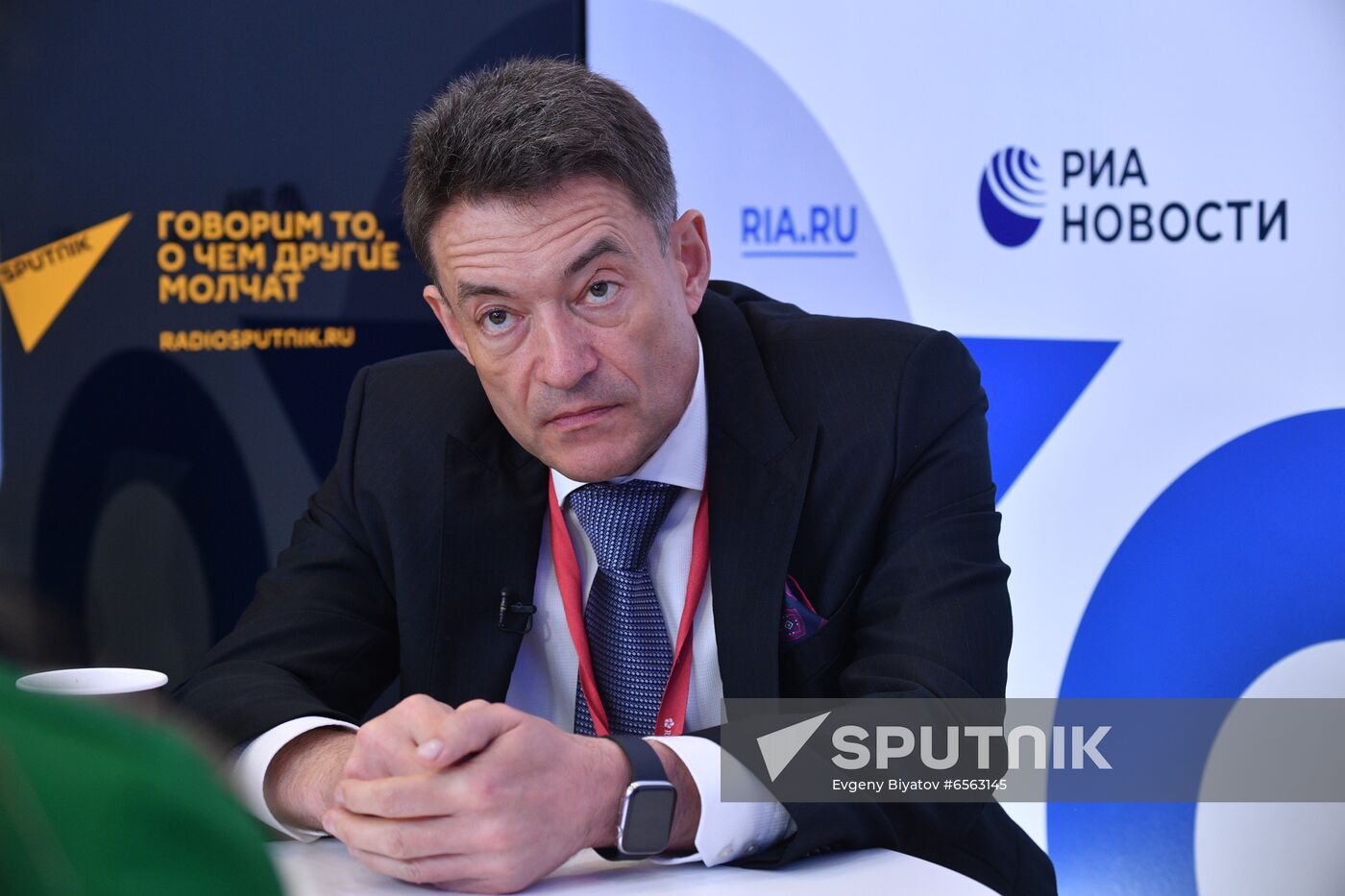 Russia SPIEF Rossiya Segodnya Exhibition Stall