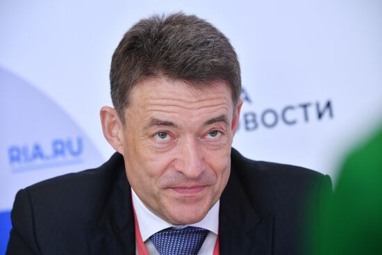 Russia SPIEF Rossiya Segodnya Exhibition Stall