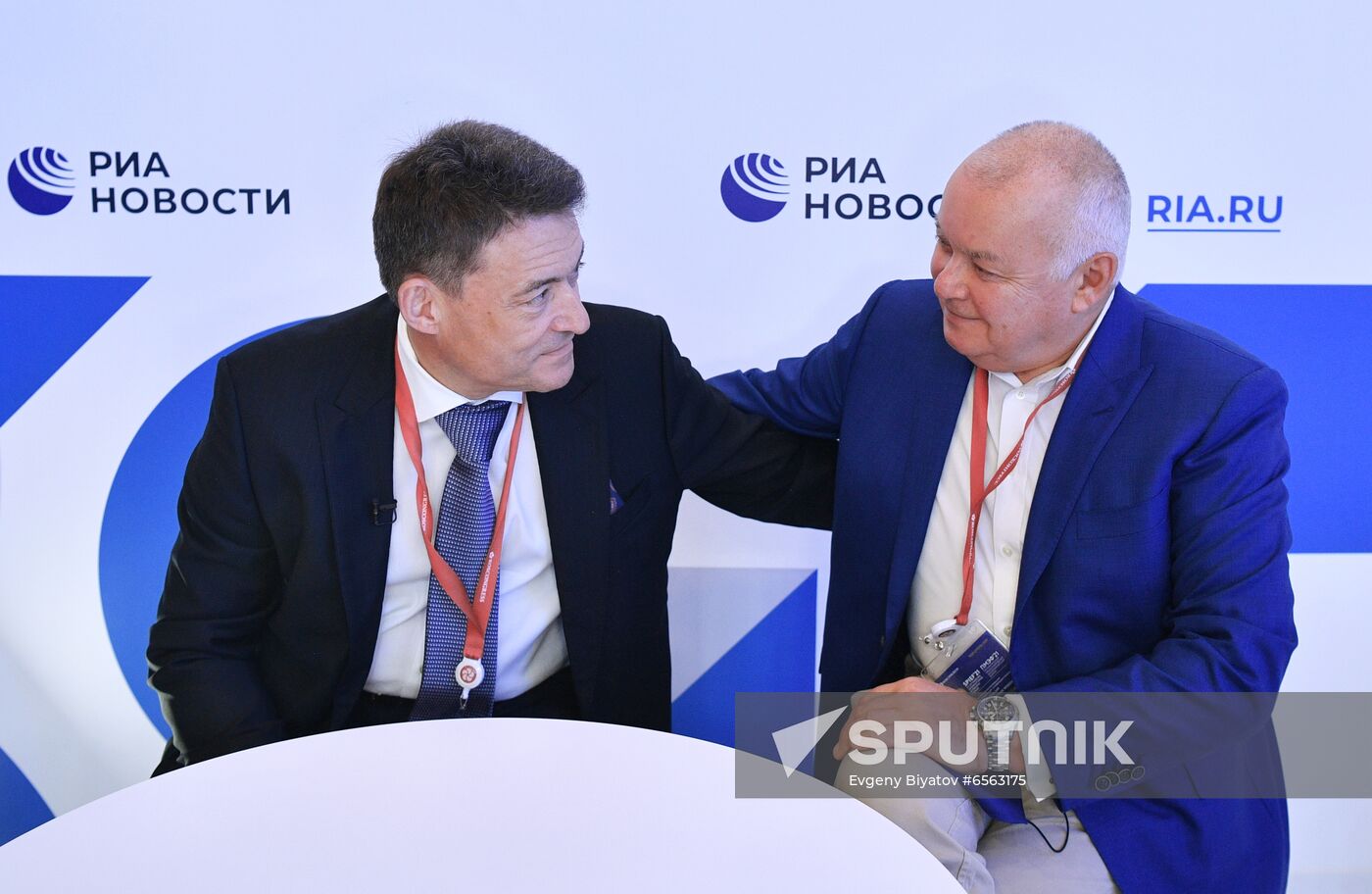 Russia SPIEF Rossiya Segodnya Exhibition Stall