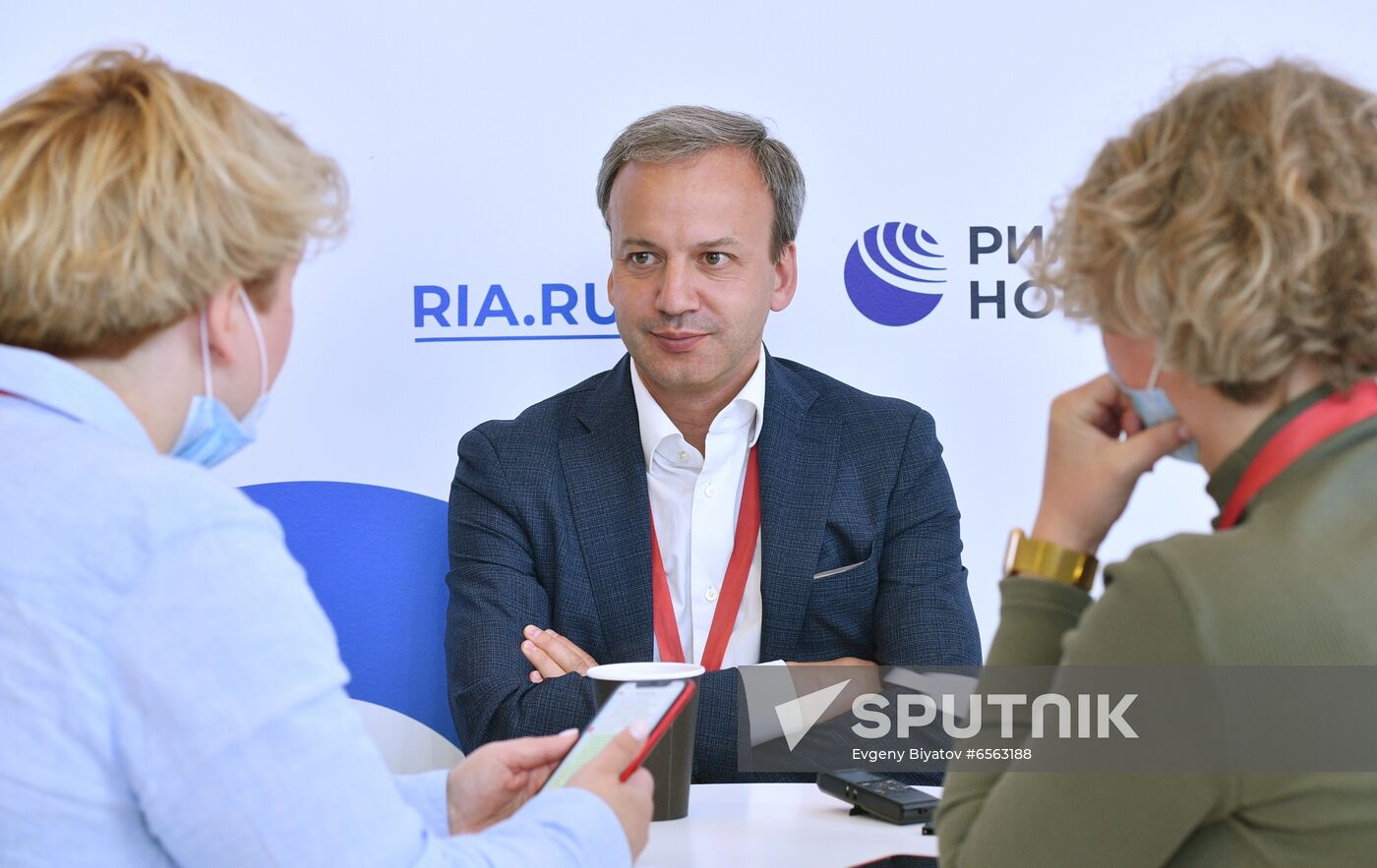 Russia SPIEF Rossiya Segodnya Exhibition Stall