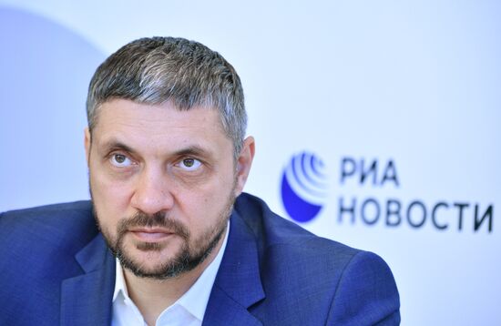 Russia SPIEF Rossiya Segodnya Exhibition Stall