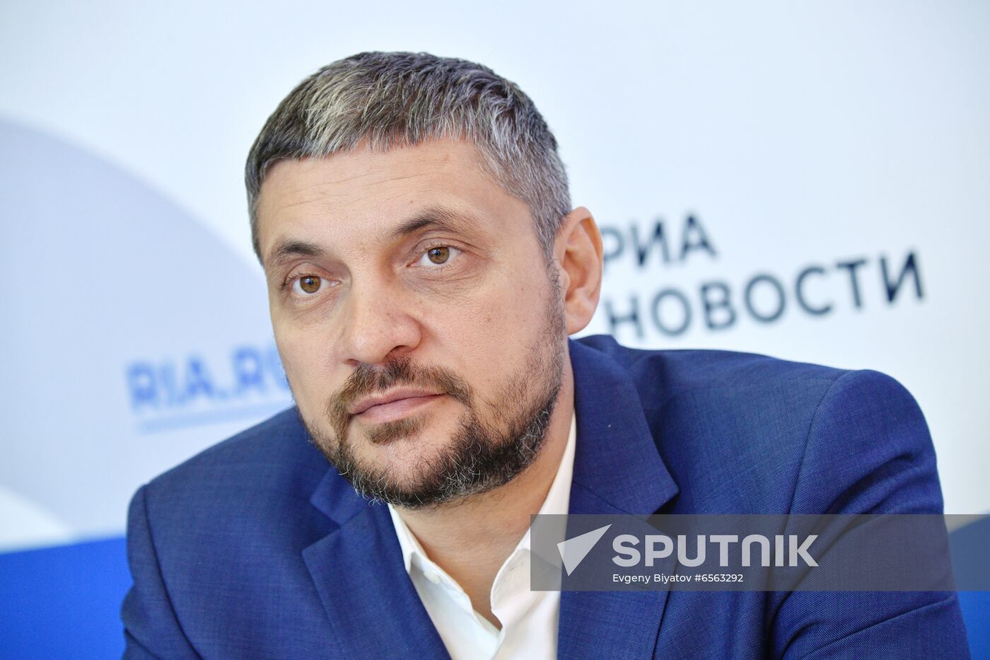 Russia SPIEF Rossiya Segodnya Exhibition Stall