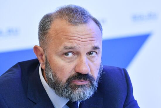 Russia SPIEF Rossiya Segodnya Exhibition Stall