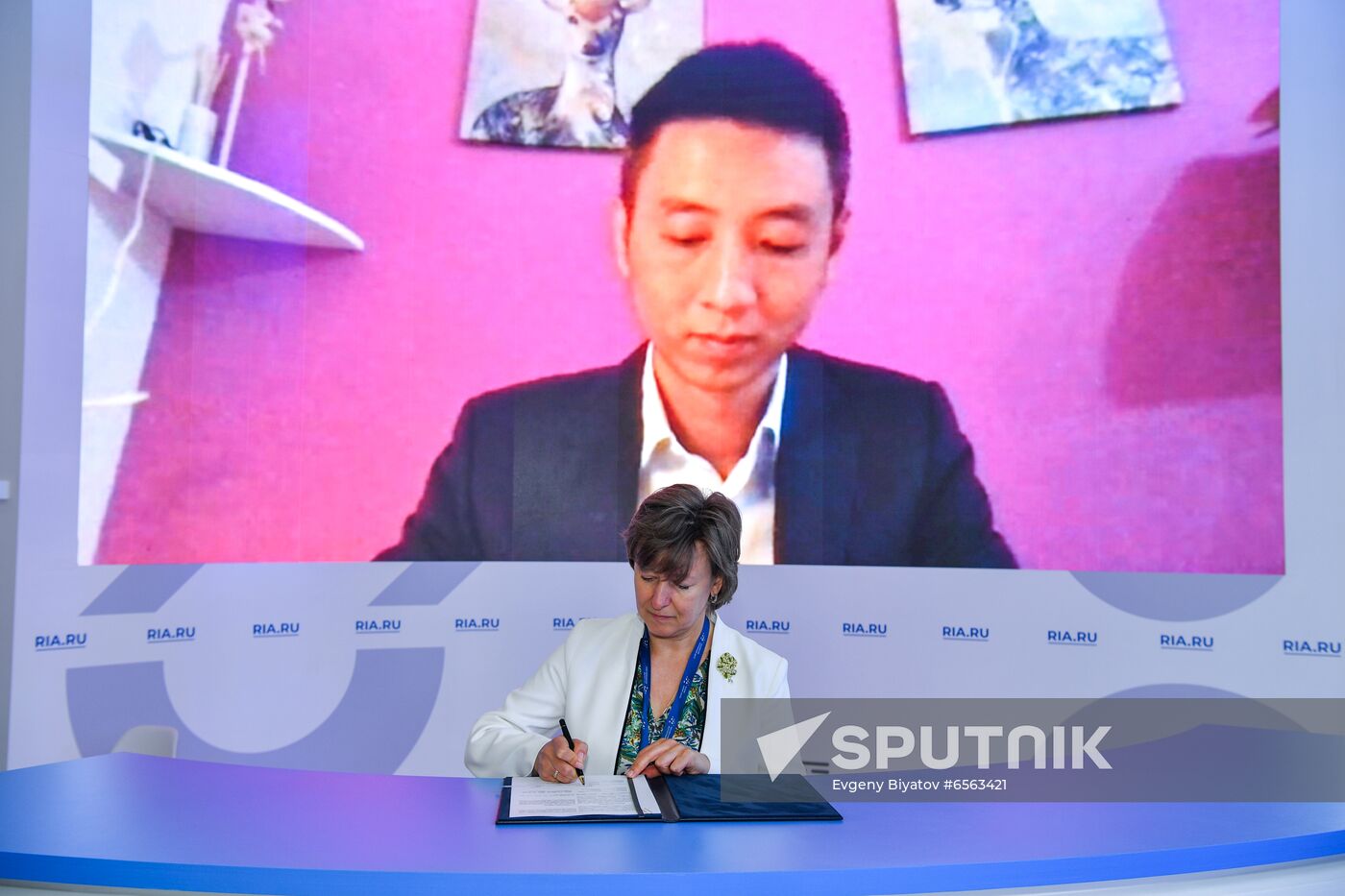 Russia SPIEF Signing Ceremonies