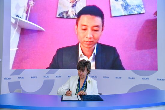 Russia SPIEF Signing Ceremonies