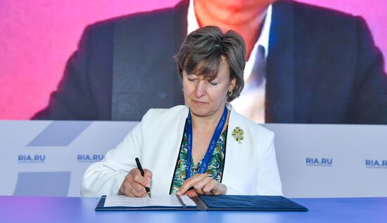 Russia SPIEF Signing Ceremonies