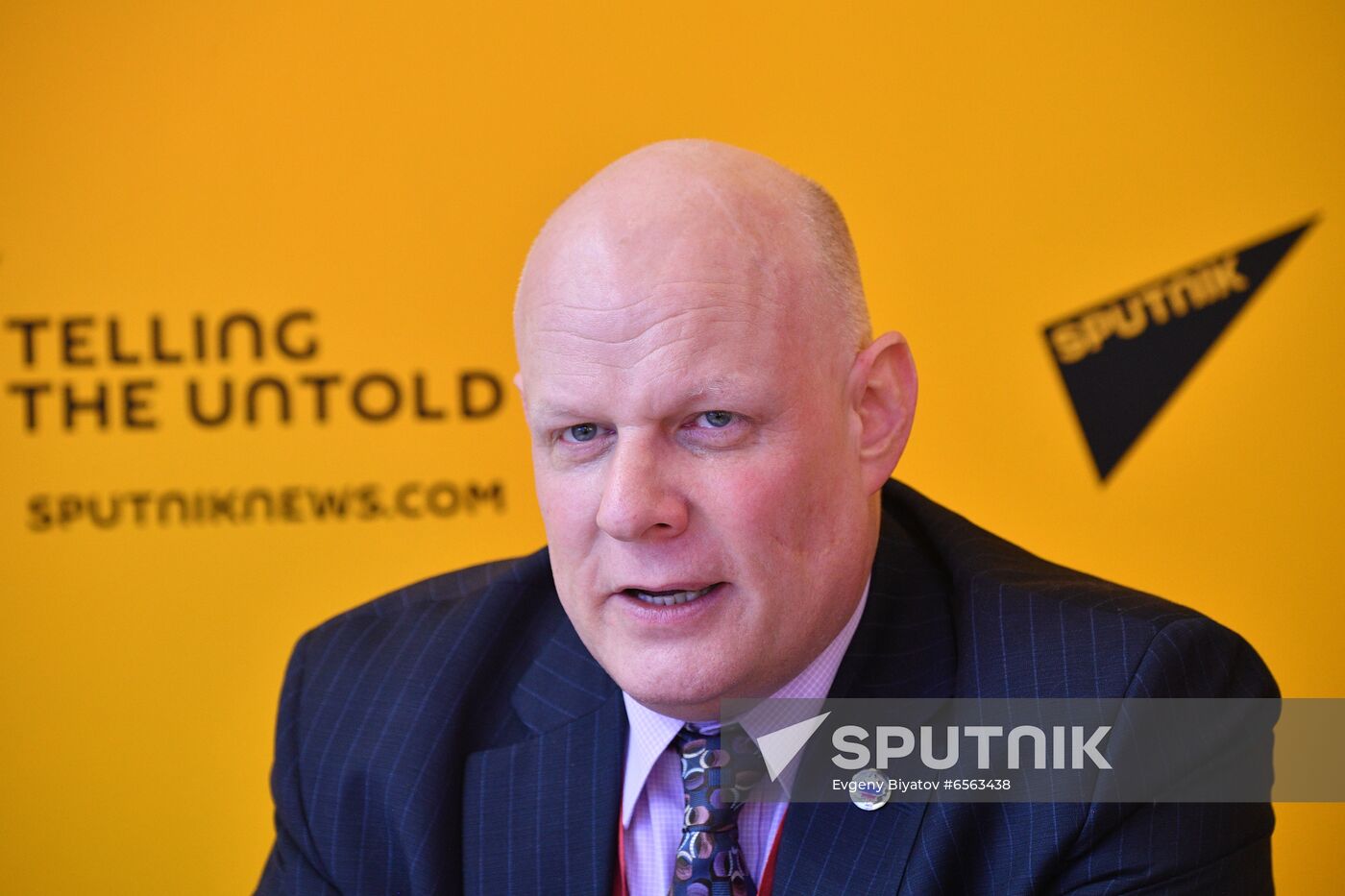 Russia SPIEF Rossiya Segodnya Exhibition Stall