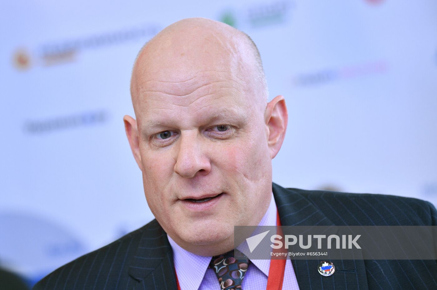 Russia SPIEF Rossiya Segodnya Exhibition Stall