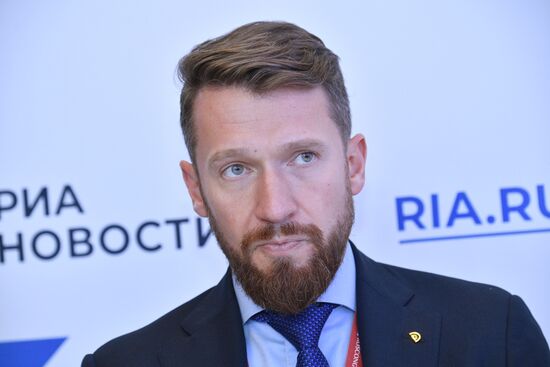 Russia SPIEF Rossiya Segodnya Exhibition Stall