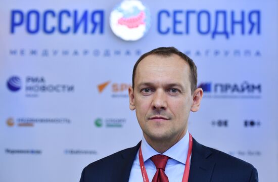 Russia SPIEF Rossiya Segodnya Exhibition Stall