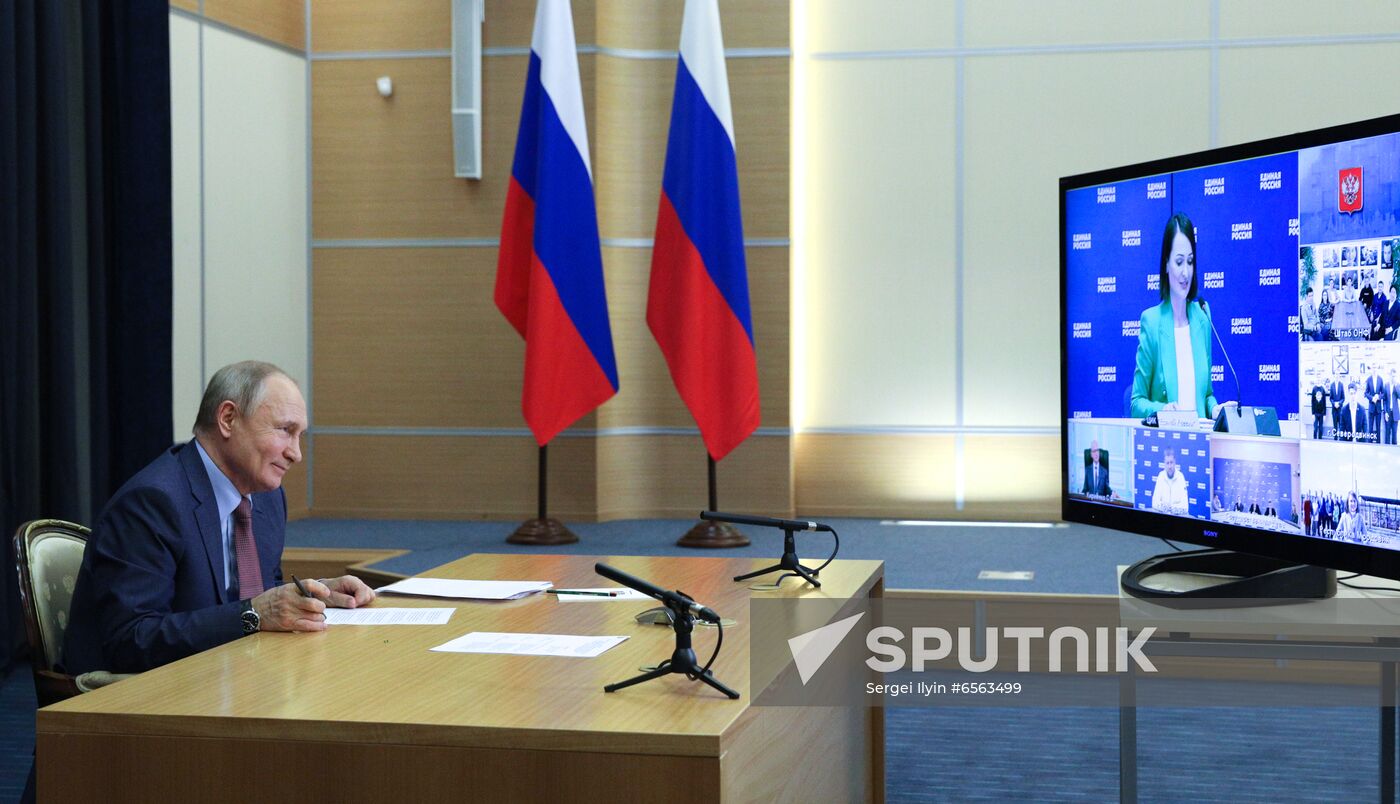 Russia Putin Legislative Election