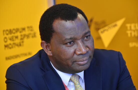 Russia SPIEF Rossiya Segodnya Exhibition Stall