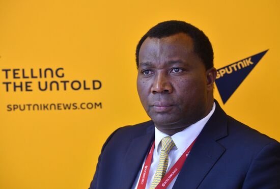 Russia SPIEF Rossiya Segodnya Exhibition Stall