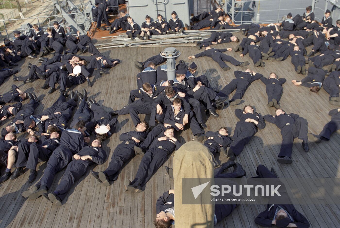 Students of Leningrad Nakhimov Naval School