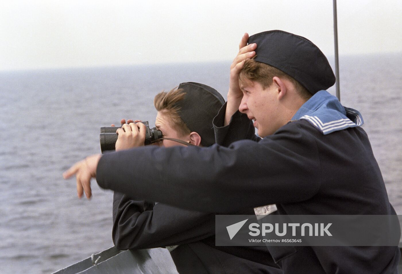 Students of Leningrad Nakhimov Naval School