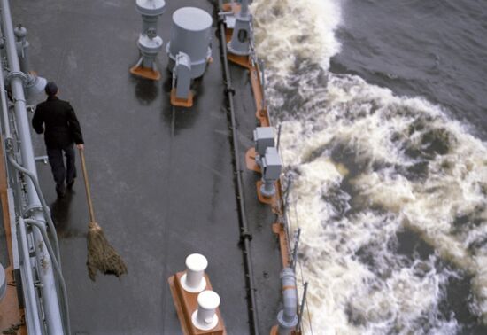 Students of Leningrad Nakhimov Naval School