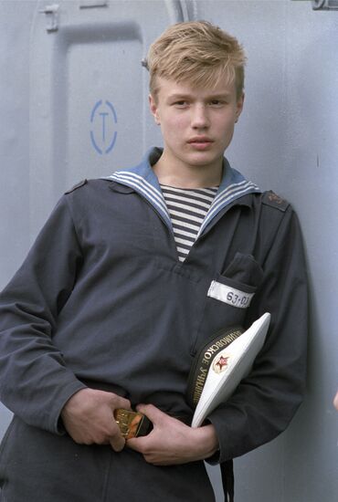 Students of Leningrad Nakhimov Naval School
