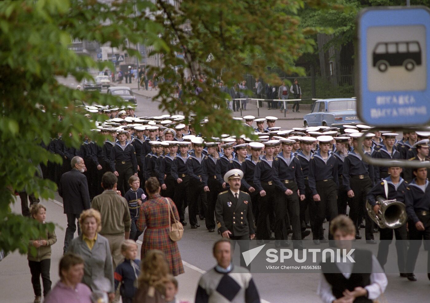 Cadets of Nakhimov Naval School