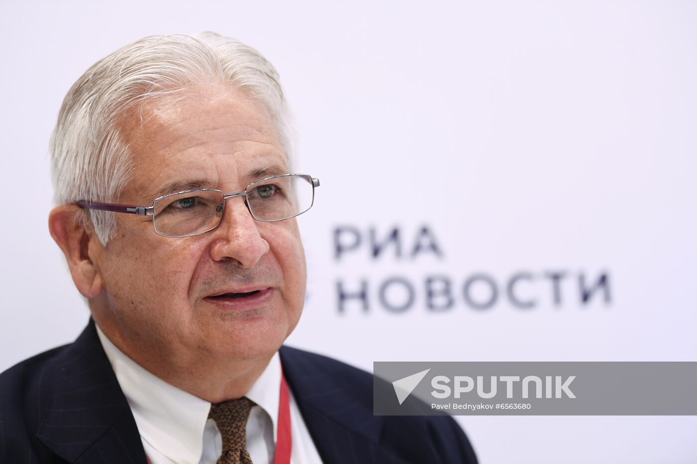 Russia SPIEF Rossiya Segodnya Exhibition Stall